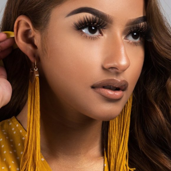 Beautiful Long Tassel Earring Fashion Yellow - Picture 10 of 16